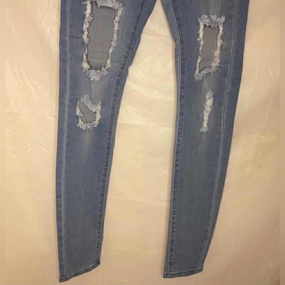 Medium Wash Blue Jeans Size 1 - Picture 3 of 4